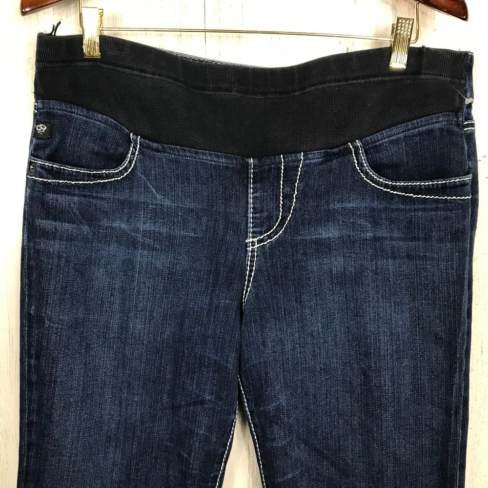 Sertontaine Women's Maternity Blue Jeans